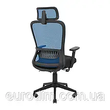 Крісло Richman Експерт Пластик M-2 (Anyfix) Сітка синя, фото 4