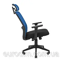 Крісло Richman Експерт Пластик M-2 (Anyfix) Сітка синя, фото 5