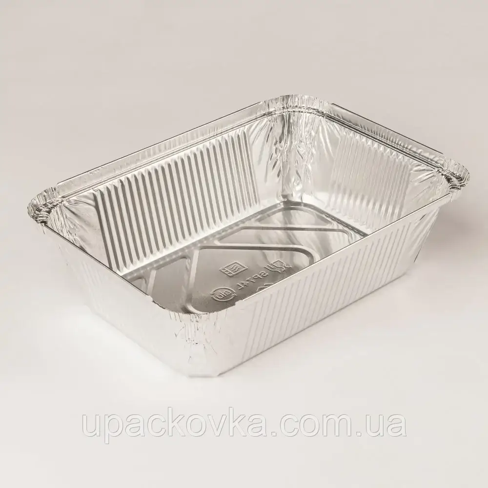 Контейнер алюмінієвий SP74L (218х153х55 мм) 100шт/уп, 12уп/ящ., фото 1