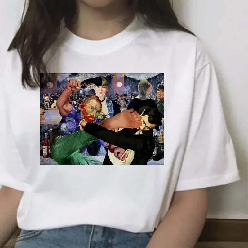 Жіноча стильна оверсайз Футболка LOYS Ван Гог Фото 6, фото 1