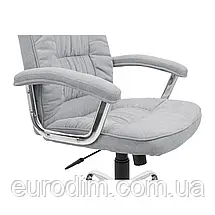 Крісло Richman Бонус Ю Хром П3 M-1 (Tilt) Меджик Лайт Грей, фото 4