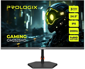 Монітор 24.5" Prologix Gaming GM2525HD 200Hz Black
