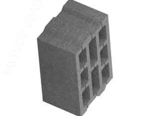 Блок стеновой большой 400х250х200 бетонный Золотой Мандарин - фото 3 - id-p374392278
