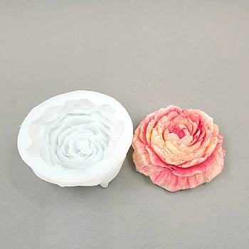 Силіконовий молд 3д Півонія