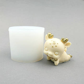 Силіконовий молд 3д Оленя на животику