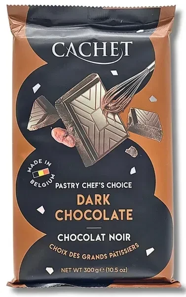Cachet чорний шоколад 54% какао 300g