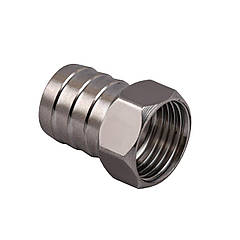 Штуцер 1/2" В 20 мм нержавійка SU3J1S OPTIMUM, Китай