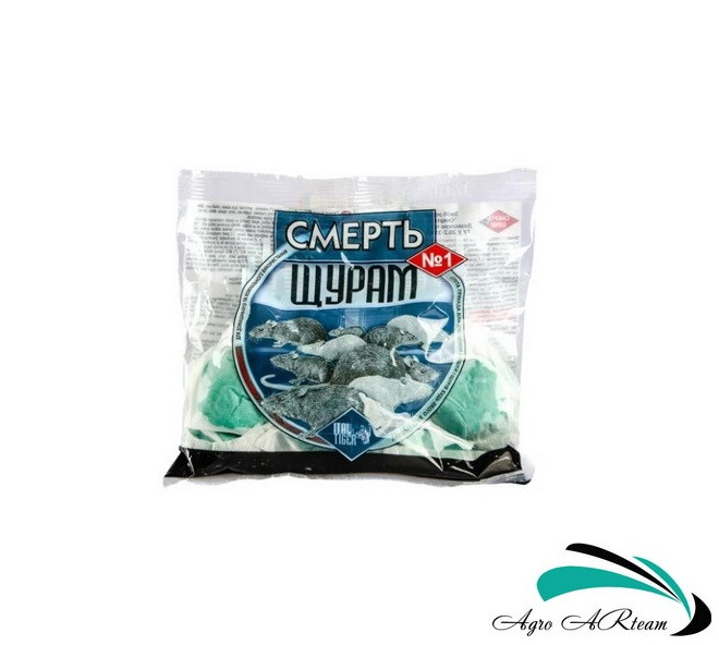 Знищувач (отрута) від щурів і мишей, 200 м, (20 шт)