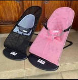 Дитячий шезлонг гойдалка до 15 кг Крісло-гойдалка від 6 до 12 місяців колисковий центр дитяча гойдалка, фото 7