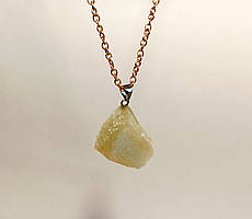 Кулон із натурального каменю амазонит