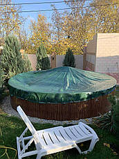 Захисне накриття для круглих каркасних і морозостійких басейнів діаметром 3,6 м, фото 5
