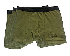 Труси армійські чоловічі хакі/оліва ВСУ, з хрестом ВСУ, розмір 44-64