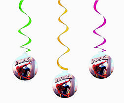 Підвіска-спіраль "Людина-павук" 5 шт