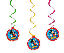 Підвіска-спіраль "Міккі Маус" 5 шт