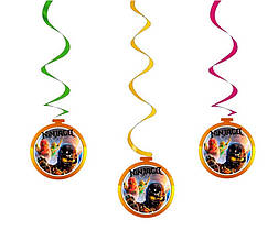 Підвіска-спіраль "Ніндзяго" 5 шт