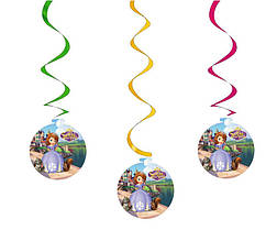 Підвіска-спіраль "Принцеса Софія" 5 шт