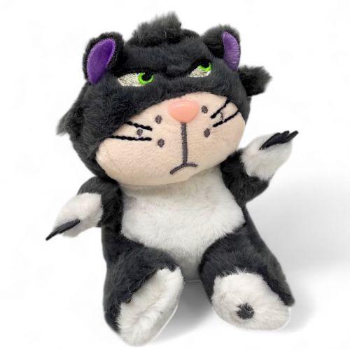 Мяка іграшка-брелок "Кіт", 12 см (СІРИЙ), фото 1