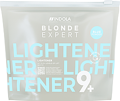 Пудра для знебарвлення волосся Indola Profession Blonde Expert Lightener 9+ Blue Powder Блакитна 450 г