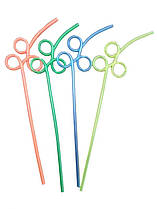 Трубочки для напоїв "Квітка" 4 шт