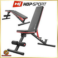 Тренувальна лава Лава для жиму Спортивна лава для силових вправ і фітнесу вдома Hop-Sport HS-2050