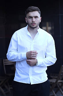 Сорочка чоловіча, приталена (Slim Fit), з довгим рукавом, IceMan