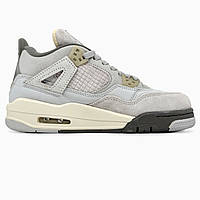 Жіночі сірі кросівки Nike Air Jordan 4 Craft Photon Dust х Джордан 36
