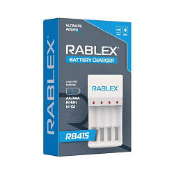 Зарядний пристрій Rablex RB415 на 4 AA/AAA R3/R6 1.2V