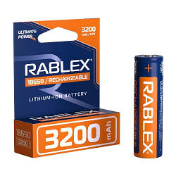 Акумулятор Rablex 18650 Li-ion 3200mAh Li-ION 3.7v