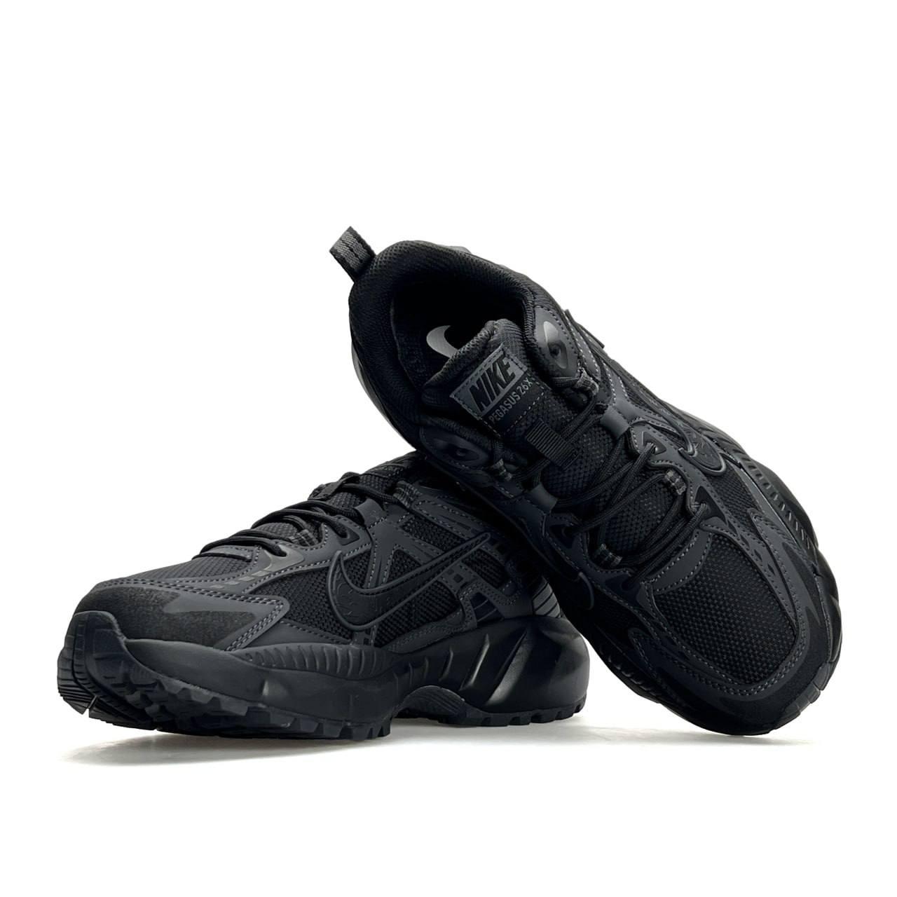 Чоловічі кросівки Nike V2K.4 Run GTX Grey Black, кеди Найк шкіра текстиль водонепроник. термо. Чоловіче взуття