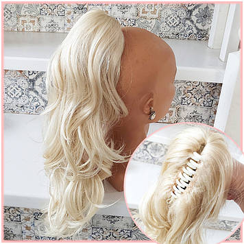 Хвіст хвилястий на крабі блонд Т19-613 ELEGANT