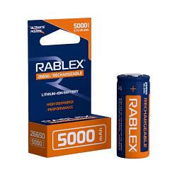 Акумулятор Rablex 26650 6800mAh Li-ION 3.7v