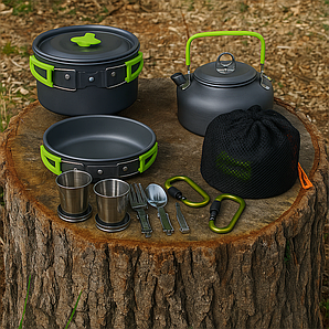 Туристичний посуд Trizand 23667 18 шт.