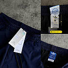 Шорти для занять спортом у залі чоловічі Adidas з тайтсами сині з кишенею для дрібниць бігові подвійні адідас, фото 10