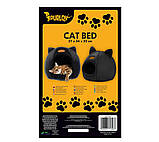 Лежак для котів Purlov 21947, плюшевий будиночок + подушка, фото 8