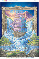 Схема під вишивку бісером Корабель випливає з картини ІІ (част. виш.)