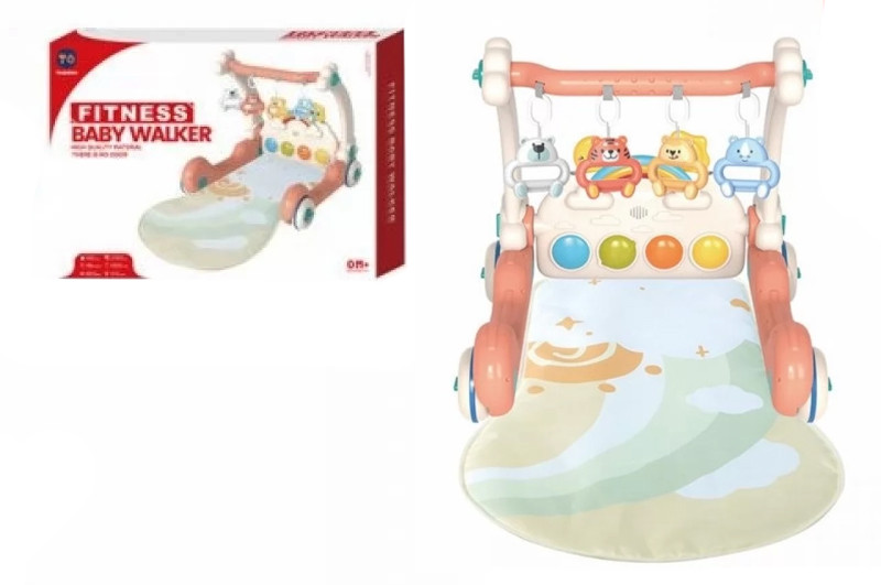 Дитячий килимок з ігровим центром RT7202 2 в 1 батарейка, музика, світло