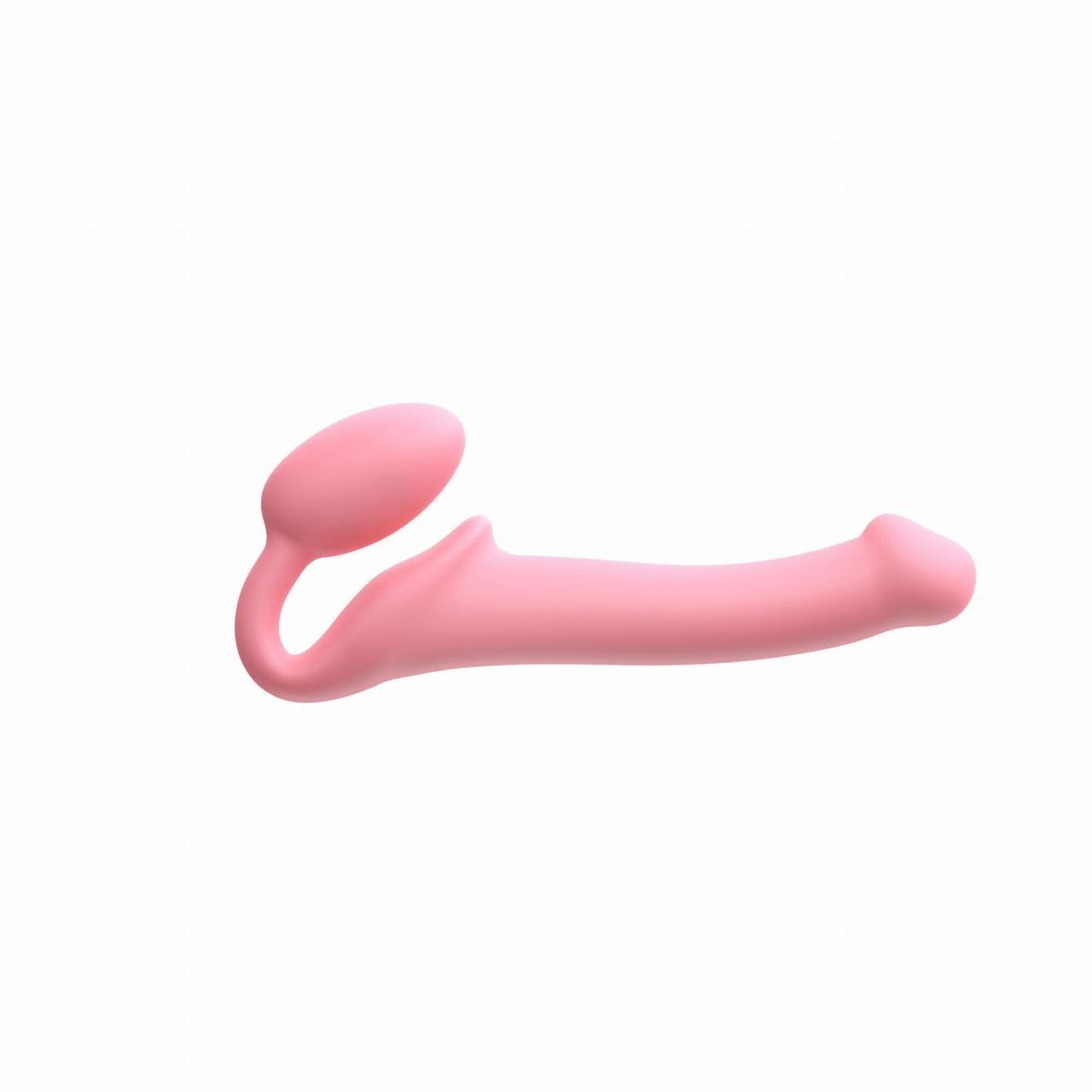 Безремний страпон Strap-On-Me Rose XL, повністю регульований, діаметр 4,5 см Bomba💣, фото 1