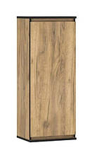 Пенал навісний 1Д з ДСП Бруклін Дуб крафт золотий Мебель Сервіс