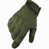 Теплі якісні тактичні рукавиці Softshell. Утеплені сенсорні перчатки ЗСУ