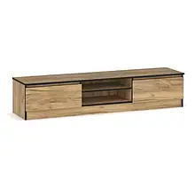 Тумба під ТВ 2Д з ДСП Бруклін Дуб крафт золотий Мебель Сервіс