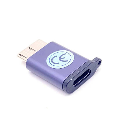 Перехідник micro BM (тато)-type C (мама), фото 2