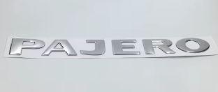 Шильдик на кришку багажника Mitsubishi Pajero Митубиши Паджеро хром