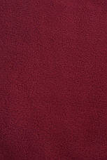 Тепла туніка великих розмірів жіноча бордо флісова зимова стильна, фото 5