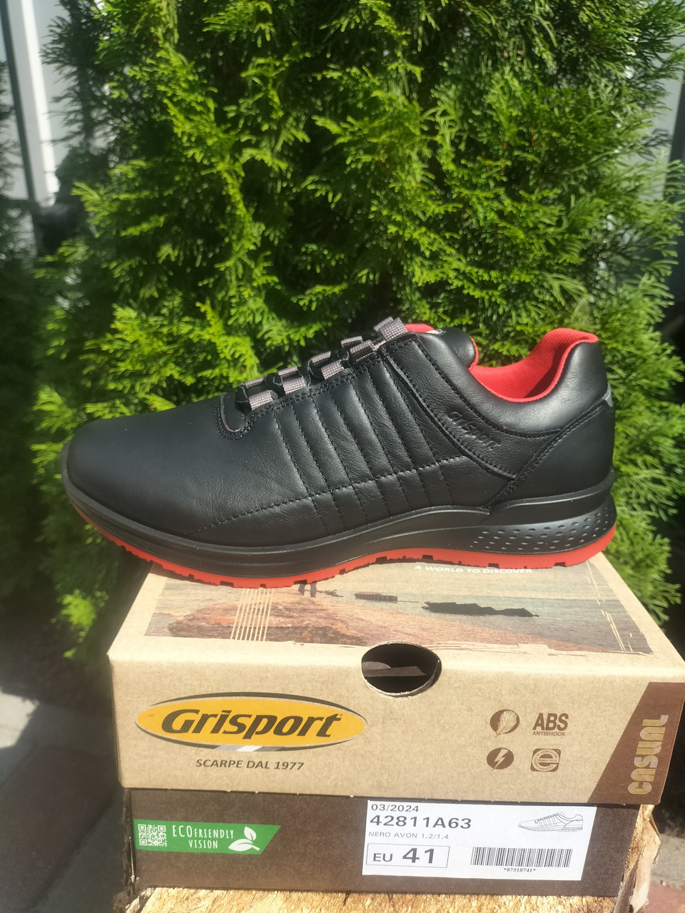 Кожаные кроссовки Grisport 42811-63(90) Made in Italy