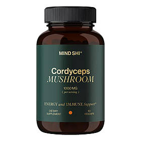 Cordyceps Mushroom 1000 mg - 60 vegcaps MSH-04401