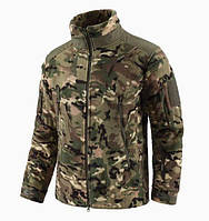 Кофта флісова (multicam) зсу, військова, нгу, нацгвардії, тактична, мультикам