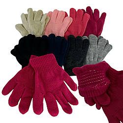 ОПТ Рукавички дитячі одинарні, р. 11 (6-12 місяців), виробник Польща (12 шт./набір)