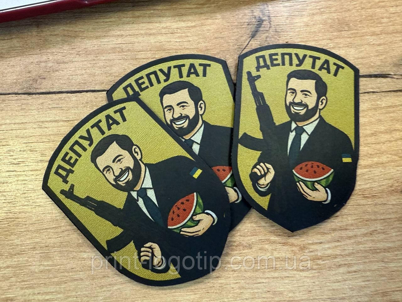 Друк шевронів ПВХ, фото 1