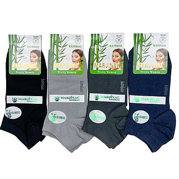 Короткі жіночі бамбукові шкарпетки асорті Marjinal Туреччина