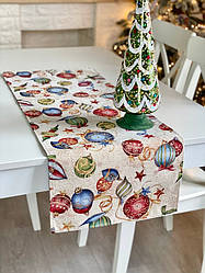 Новорічна доріжка на стіл гобеленова FIESTA